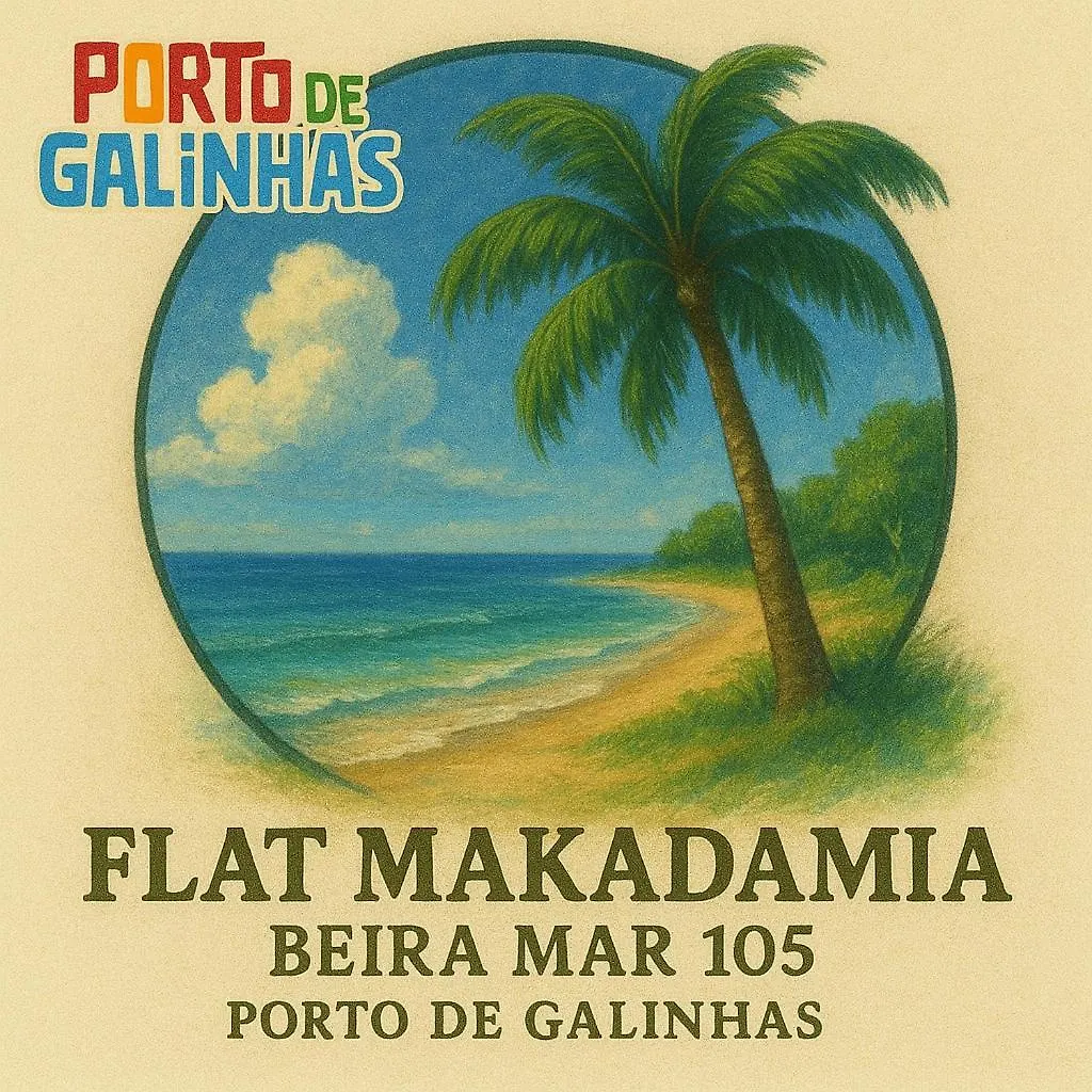 Makadamia- Cantinho Do Mar Beira-Mar Em Porto De Galinhas Apartment